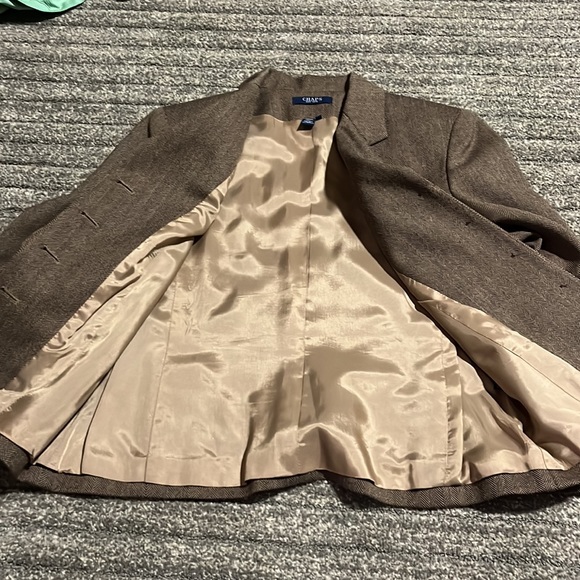 Chaps wool Blazer- Size 4- EUC like new - Picture 3 of 9